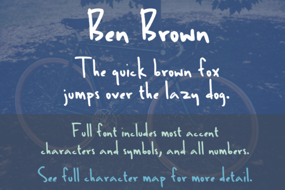 Ben Brown Font: A Handwritten Typeface With Personal Charm