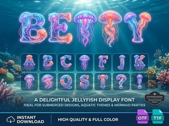 Betty: A Stunning Decorative Display Font