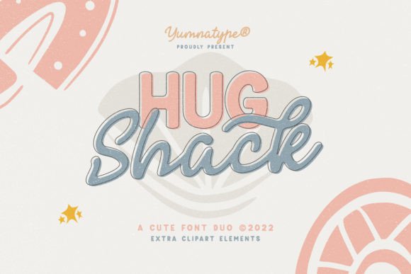 Discover Hug Shack: A Joyful Font Duo for Modern Design
