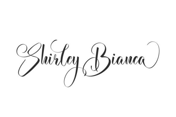 Discover the Elegance of the Shirley Bianca Font