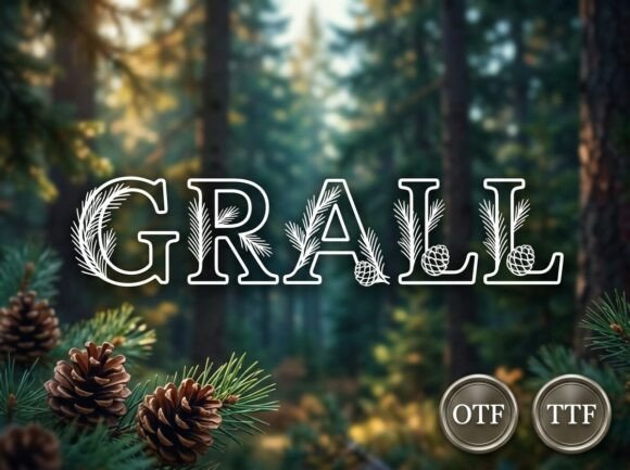 Grall: A Bold Display Font for Headlines and Logos
