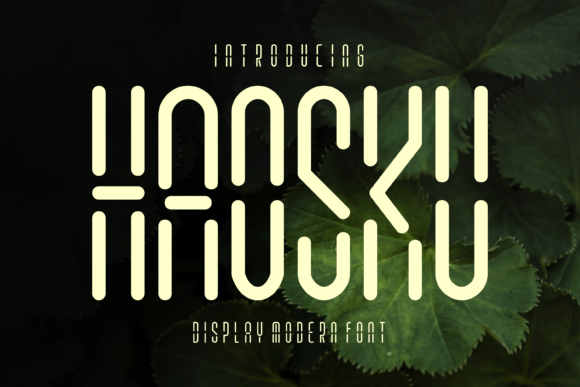 Haosku: A Modern Typeface for Bold Visual Impact