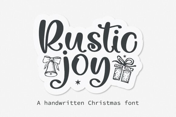 Rustic Joy: A Handwritten Font for Elegant Designs