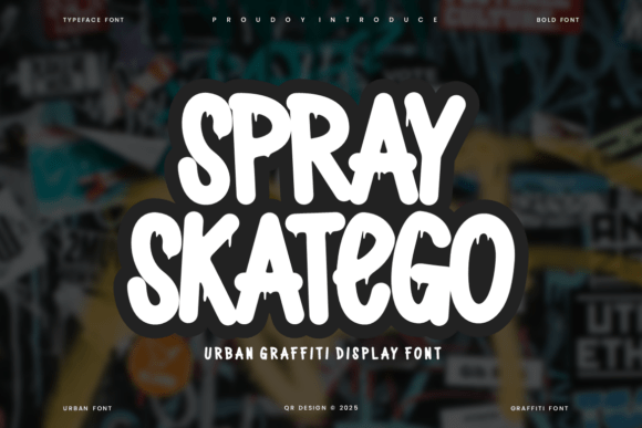 Spray Skatego: A Sweet Handwritten Font for Creative Designs