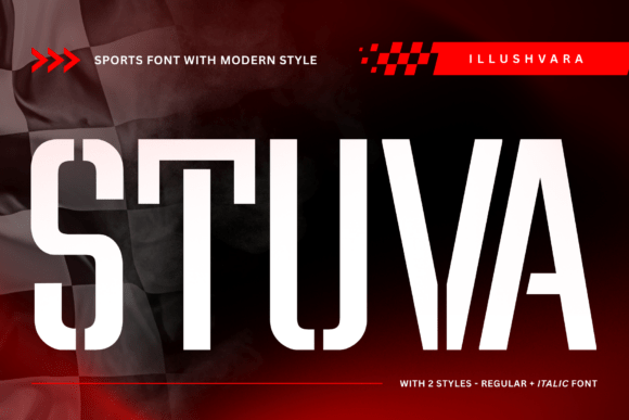 Stuva Sports: A Bold Typeface for Dynamic Branding