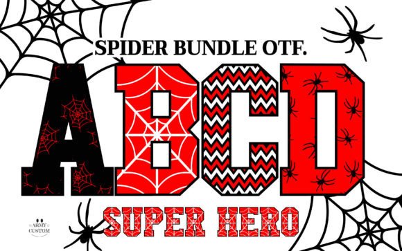Unleash Your Inner Superhero with Spidervarsity Spider Font