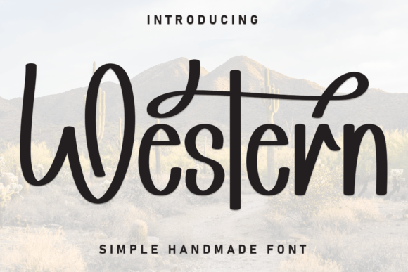Western: A Handmade Font with Rustic Charm