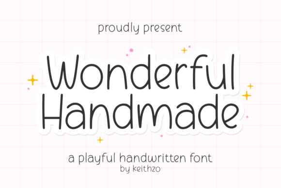 Wonderful Handmade: A Font with Authentic Warmth